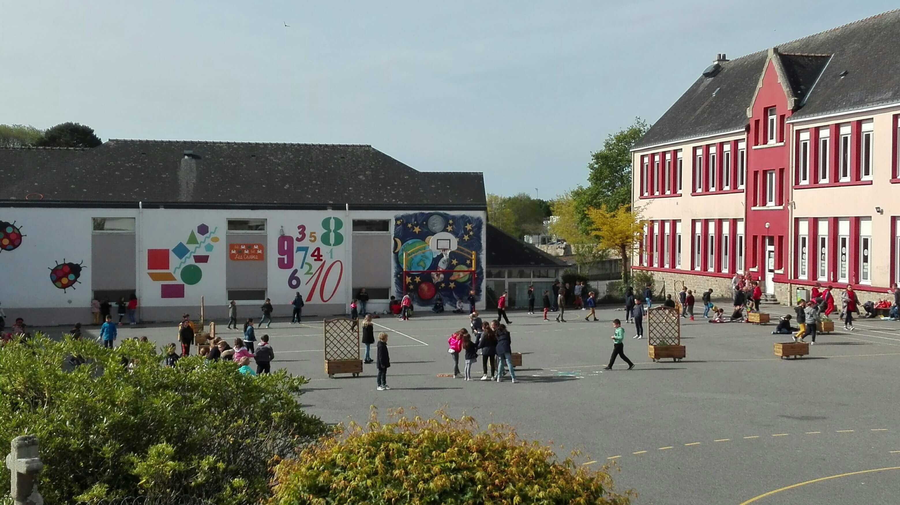 École et vie de quartier à Guidel