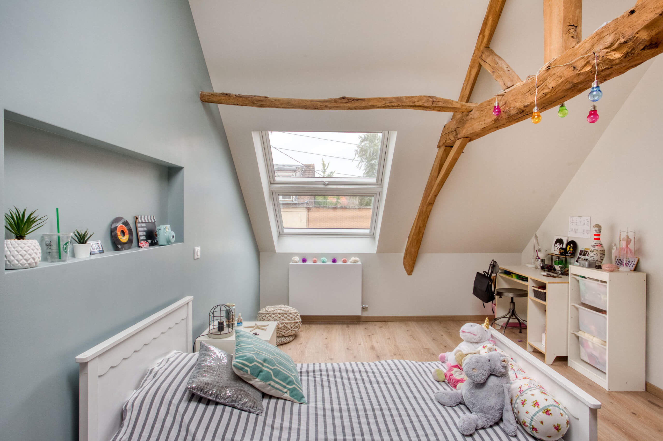 La chambre des enfants, le premier chantier